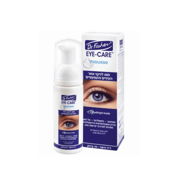 ד"ר פישר EYE-CARE MOUSSE מוס לניקוי איזור העיניים