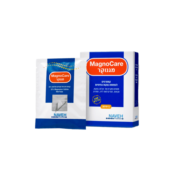 MagnoCare להרגעה ולהפחתת בצקות ונפיחויות כתוצאה מחבלות תפרים לאחר לידה, ולהקלה במצבי טחורים