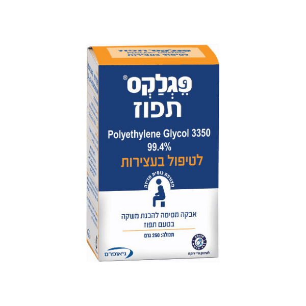 ניאופארם פגלקס תפוז לטיפול בעצירות PEGLAX ORANGE