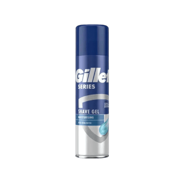 ג'ל גילוח ג'ילט סירייס מועשר בלחות Series Shaving Gel Gillette