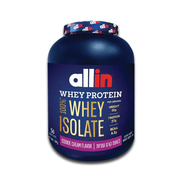 אבקת חלבון אייזולט אול אין 1.8 ק"ג | Allin Whey Protein Isolate 1.8 kg